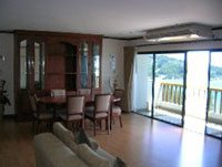 Dining Room with balcony facing Patong Beach