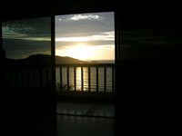 Beautiful sunset from living Room
